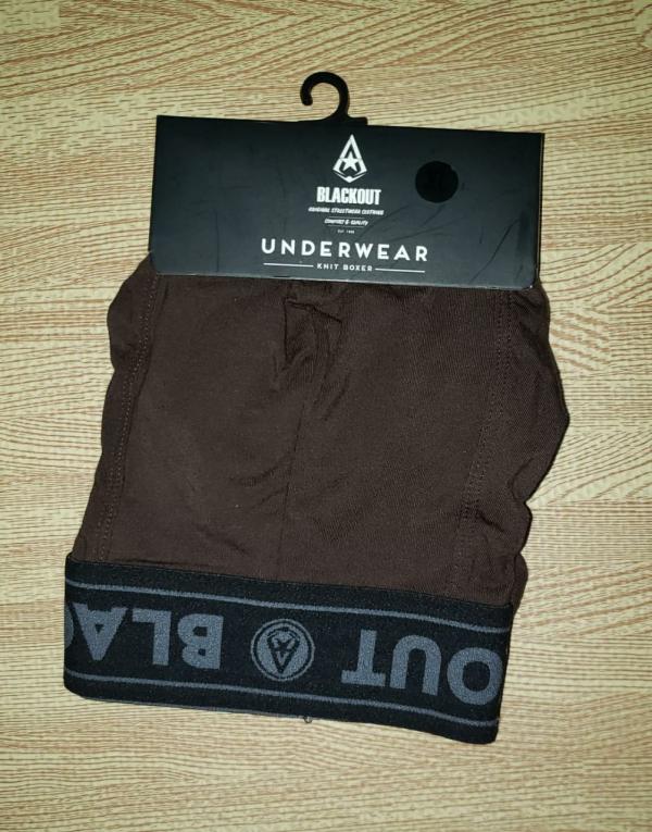 BOXER BLACK OUT CAFE MEDIUM