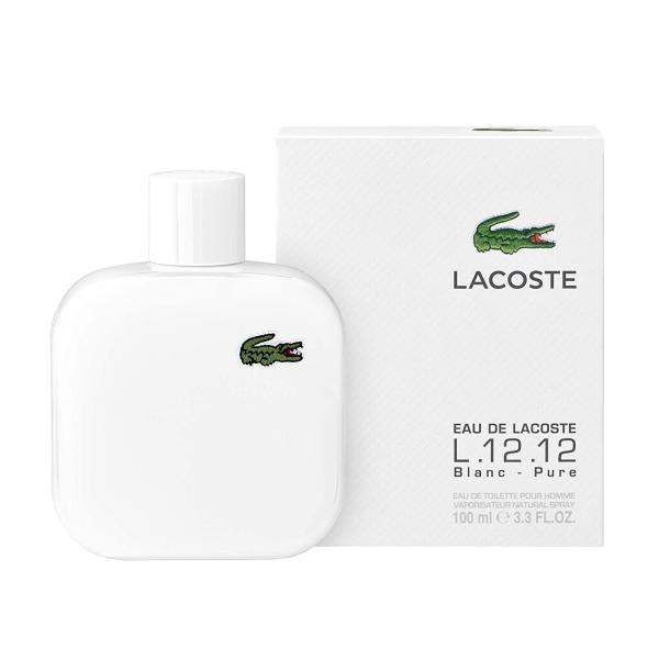 COLONIA DE HOMRE LACOSTE L12 BLANCA 100 ml