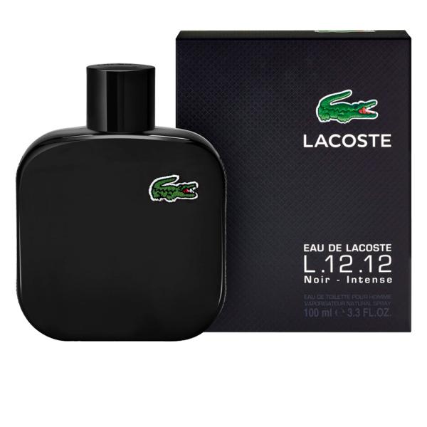 LACOSTE L12 NEGRA DE HOMBRE