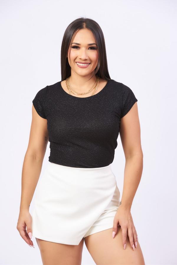 BLUSA NEGRA FUEGO MEDIUM