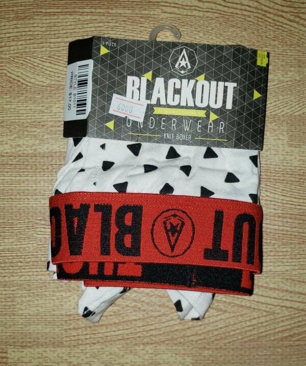 BOXER DE HOMBRE BLACK OUT