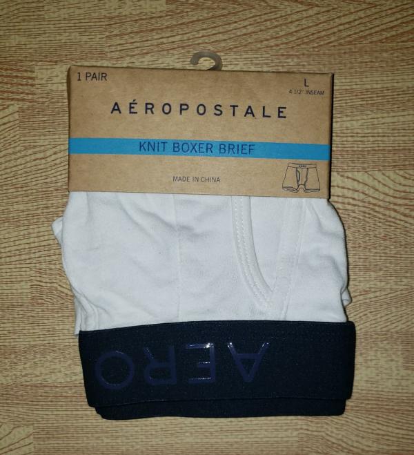 BOXER BLANCO AEROPOSTALE LARGE
