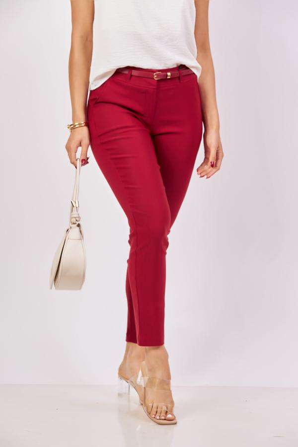 PANTALON CHOCOLATE VINO LARGE