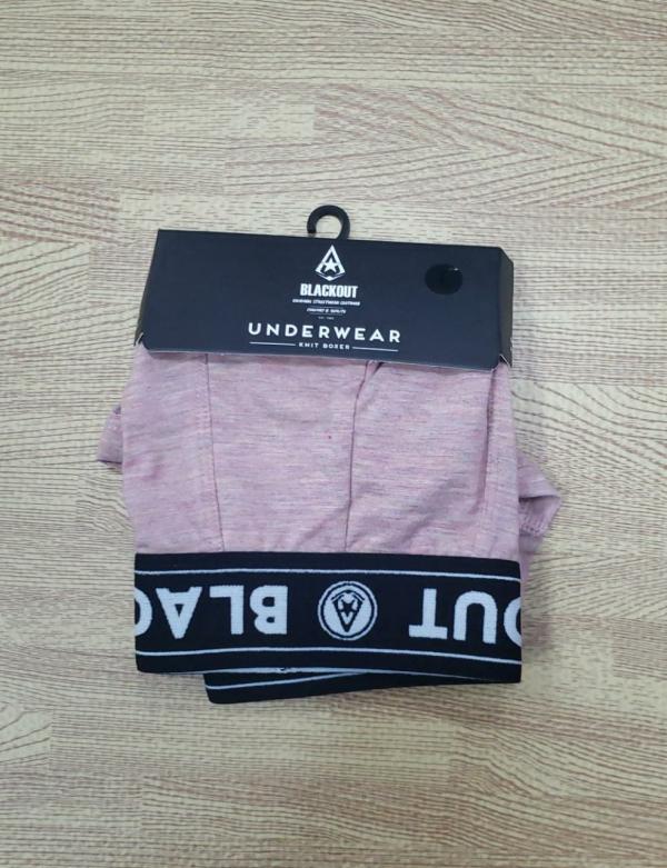 BOXER DE HOMBRE BLACK OUT  PALO ROSA LARGE