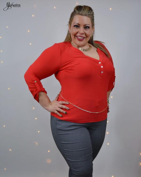 BLUSA DNA ROJA 3X LARGE