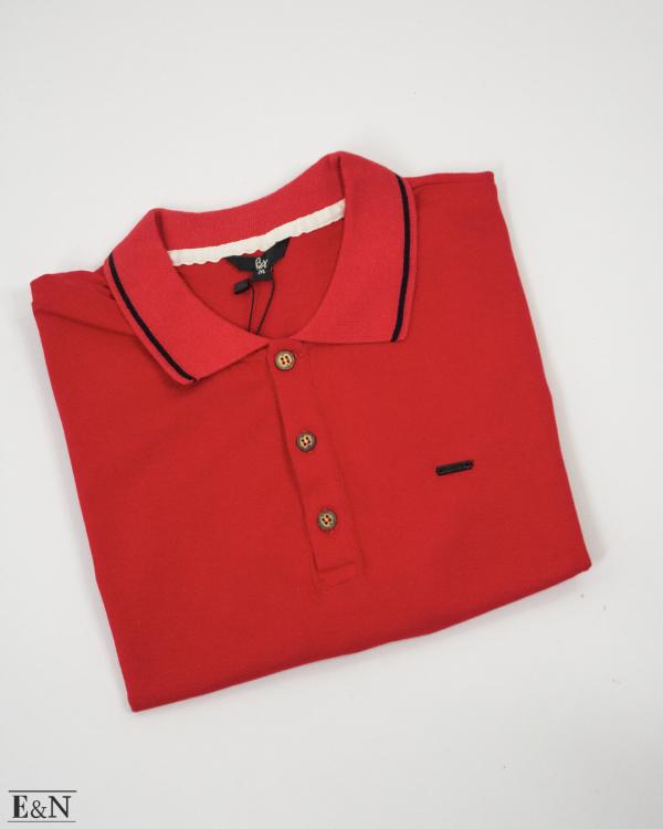 CAMISETA POLO ROJA BZ MEDIUM
