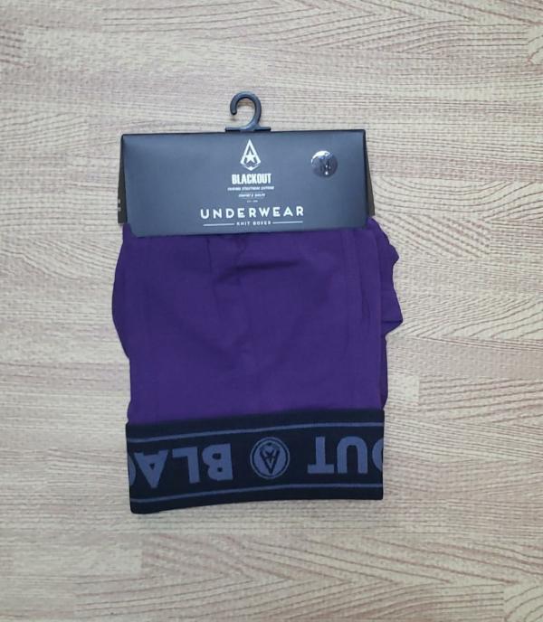 BOXER MORADO BLACK OUT LARGE