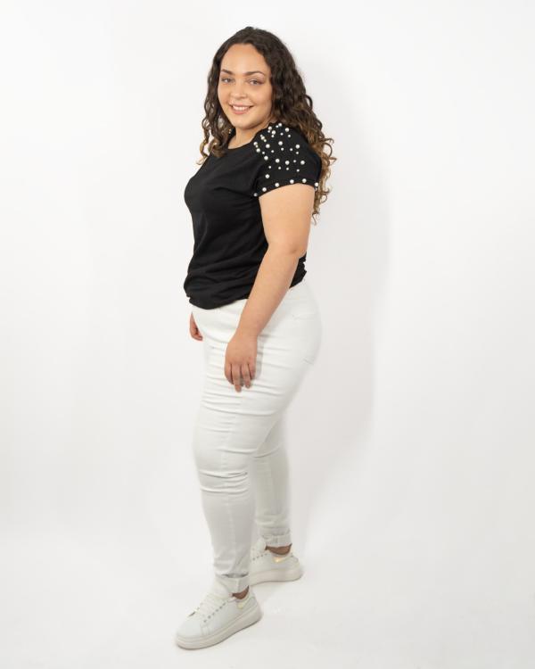 PANTAL&Oacute;N WAX JEAN BLANCO 20