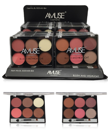 RUBOR. ILUMINADOR Y CONTORNO AMUSE