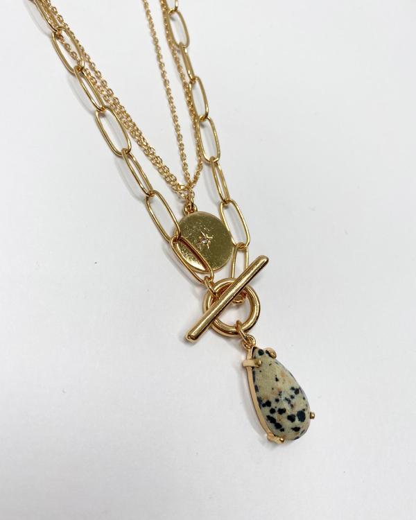 COLLAR DORADO CADENA