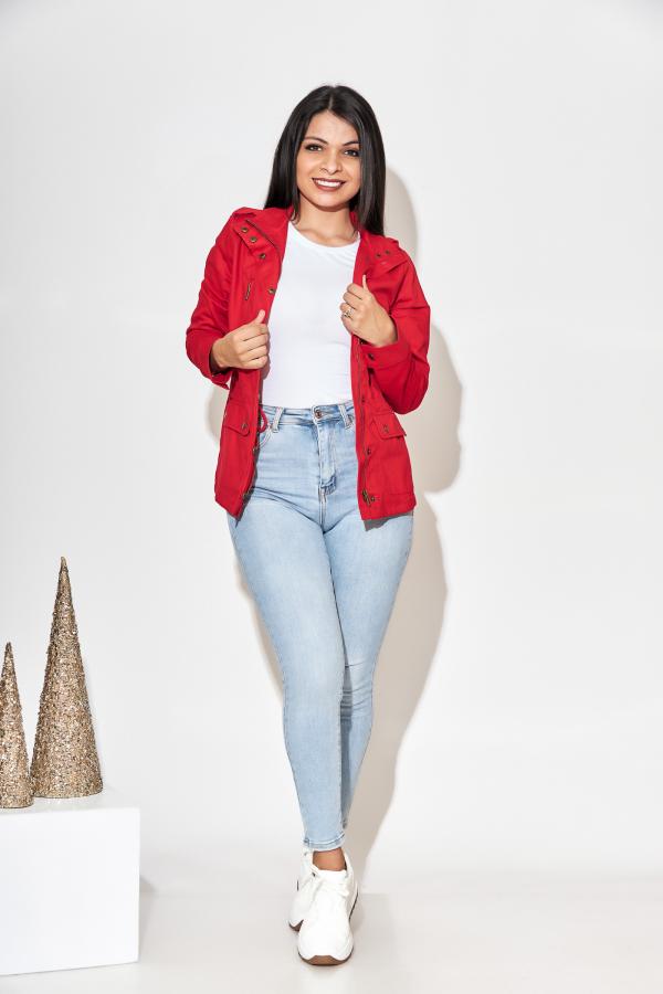 CHAMARRA ROJA BLACK LABEL SMALL