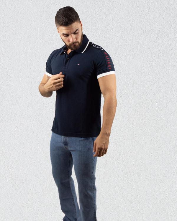 CAMISETA TOMMY AZUL MEDIUM