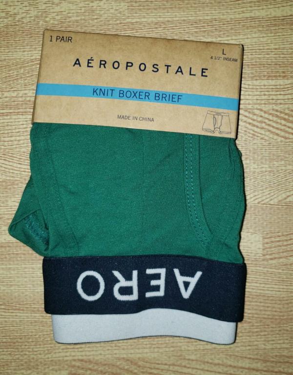 BOXER VERDE AEROPOSTALE LARGE