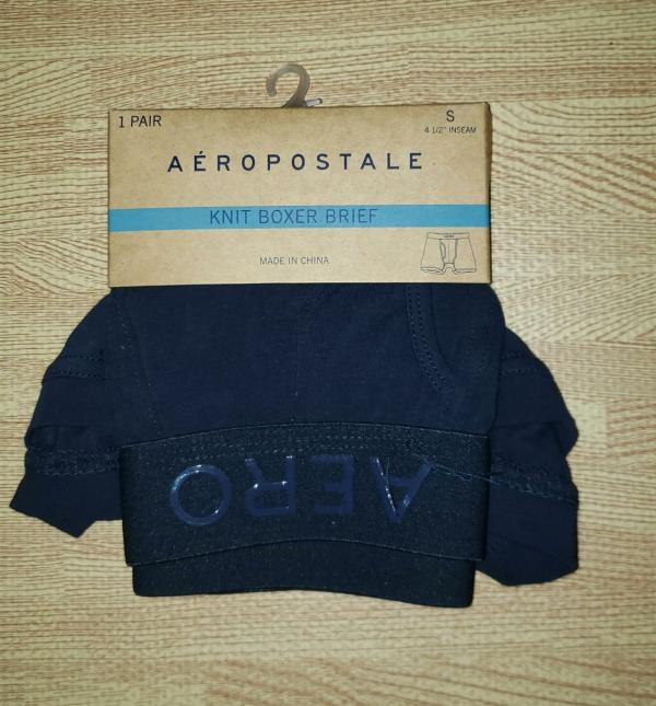 BOXER AZUL AEROPOSTALE SMALL