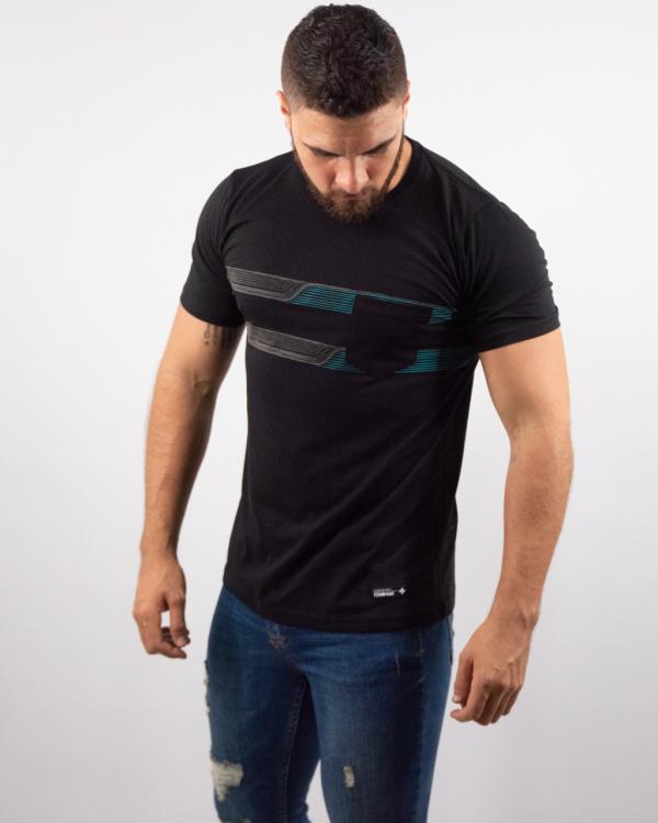 CAMISETA CIVIL ROAD NEGRA LARGE