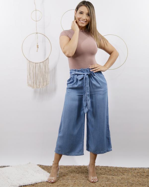 PANTAL&Oacute;N CELESTE LOVE TREE SMALL