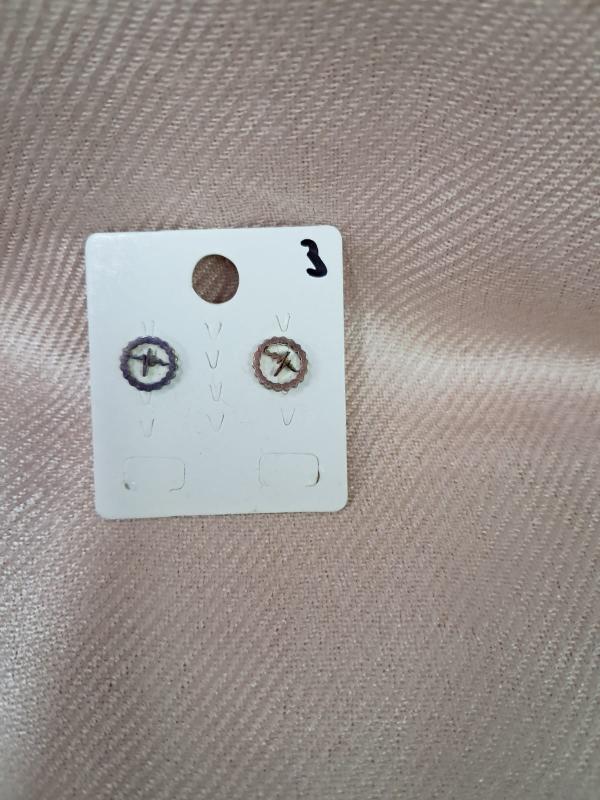 ARETES ACERO DORADOS