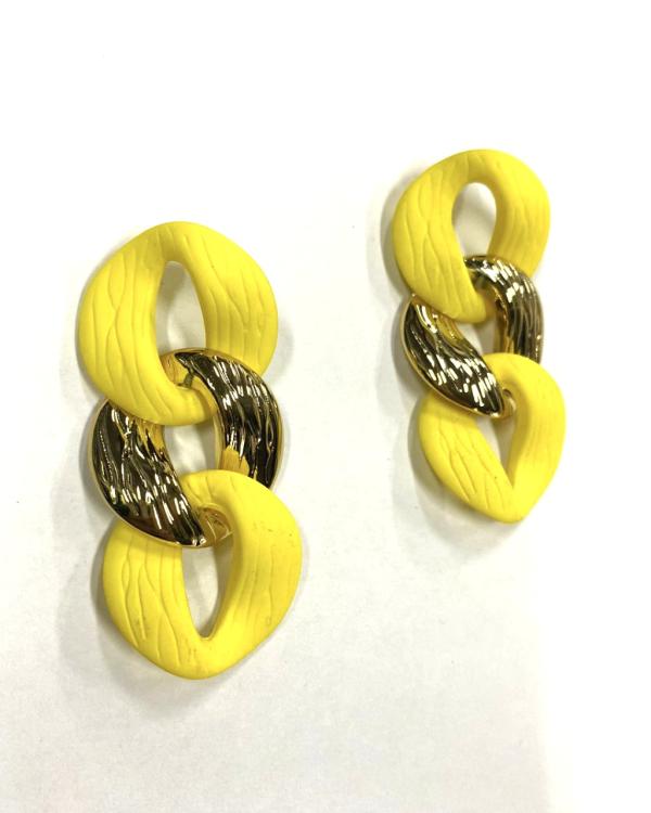 ARETES AMARILLOS FABOLOUS