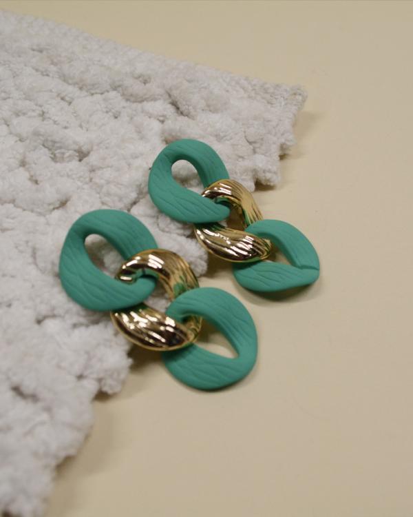 ARETES VERDE JADE FABOLOUS
