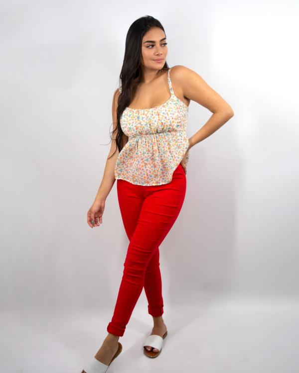 BLUSA EYM BLANCA FLORES LARGE