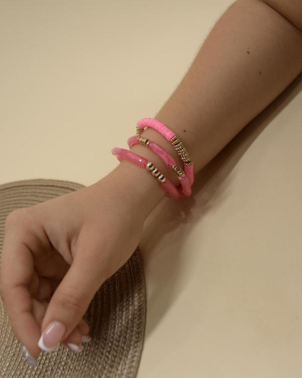 PULSERA FUCSIA