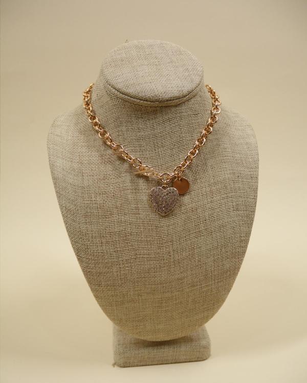 COLLAR FLOWER DORADO