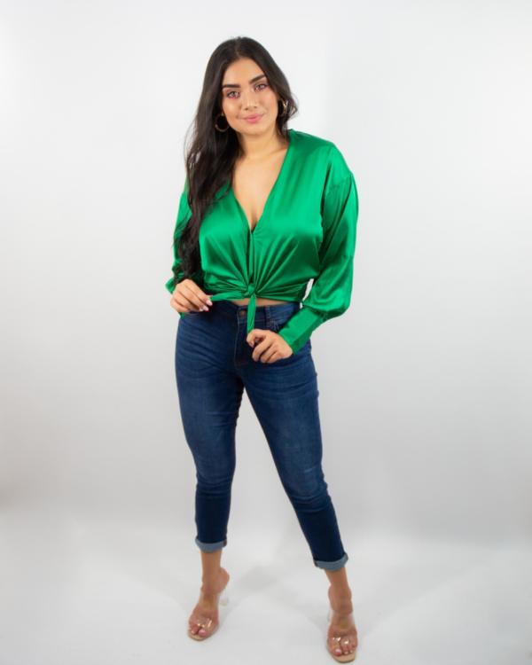 BLUSA VERDE KIWI MEDIUM