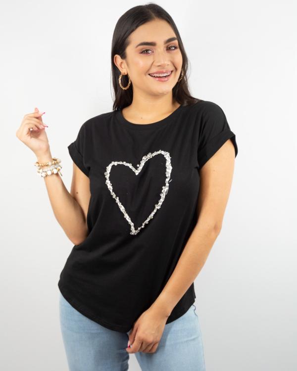 BLUSA NEGRA TABA 2 XLARGE