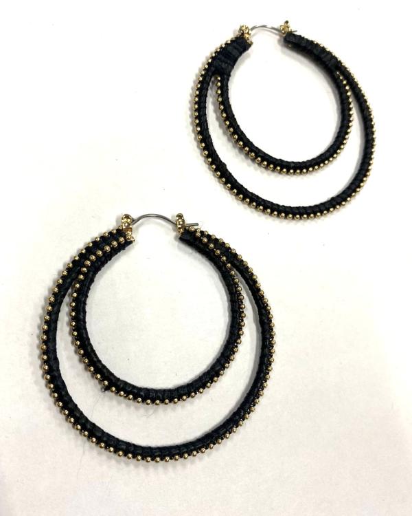 ARGOLLAS COLORES NEGRO