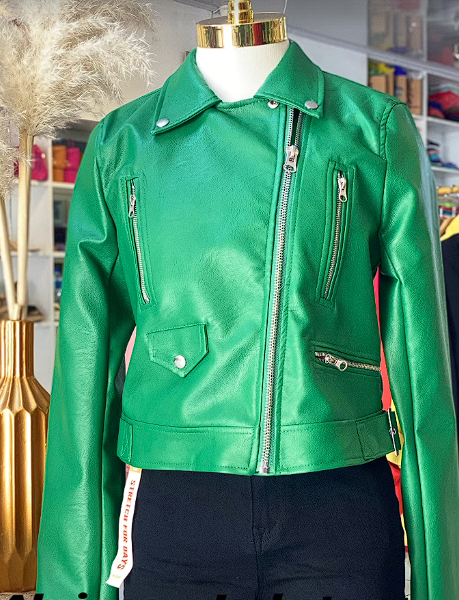 JACKET VERDE LOVE TREE SMALL