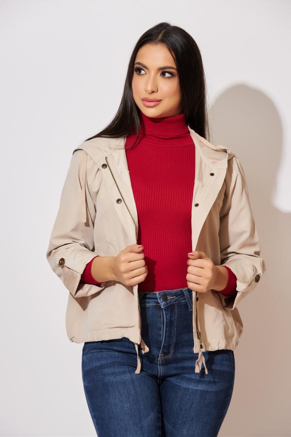 ABRIGO BEIGE MINE LARGE