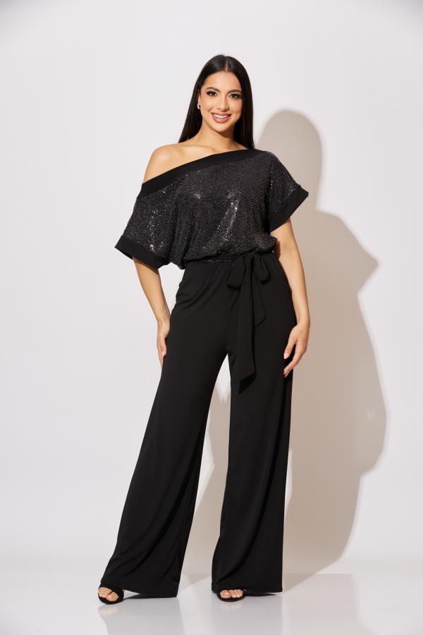 ENTERIZO NEGRO JANNETTE MEDIUM