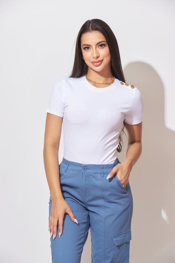 BLUSA BLANCA POPULAR LARGE