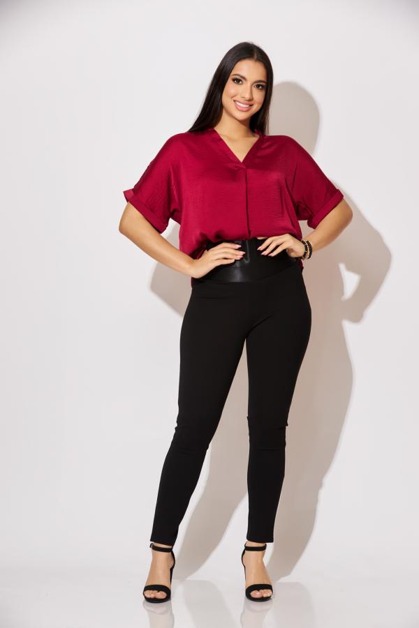 BLUSA VINO GLAM MEDIUM