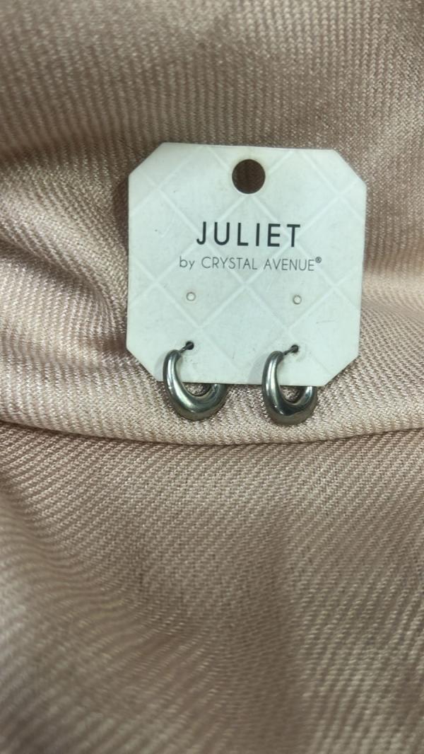 ARETES PLATEADO JULIET