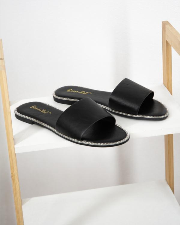 SANDALIAS NEGRAS BONIBELL 9