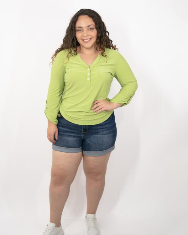 BLUSA DNA VERDE LIMON 3XLARGE