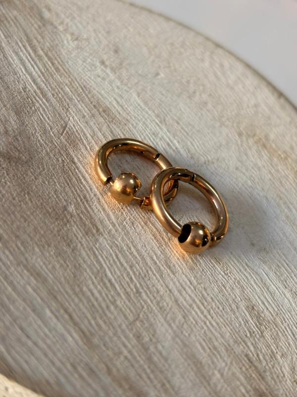 ARGOLLAS DORADAS ACERO
