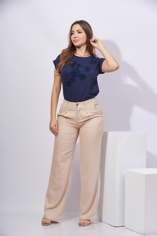PANTAL&Oacute;N BEIGE CLARO LOVE TREE LARGE