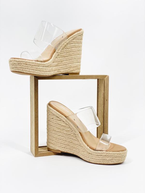 SANDALIA TRANSPARENTE SODA 8.5