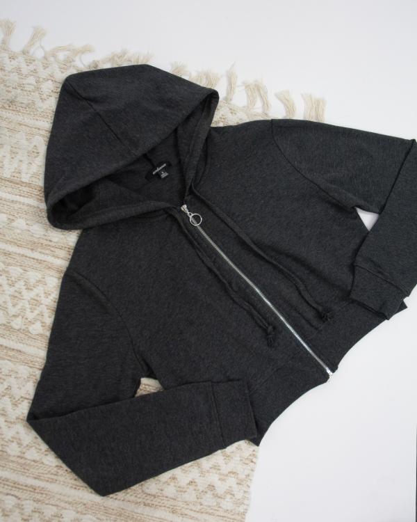 ABRIGO GRIS OSCURO AMBIANCE MEDIUM