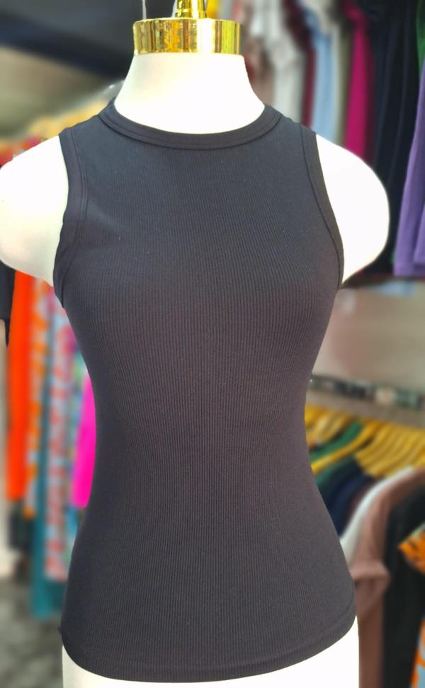 BLUSA NEGRA LARGA CHOICE UNITALLA