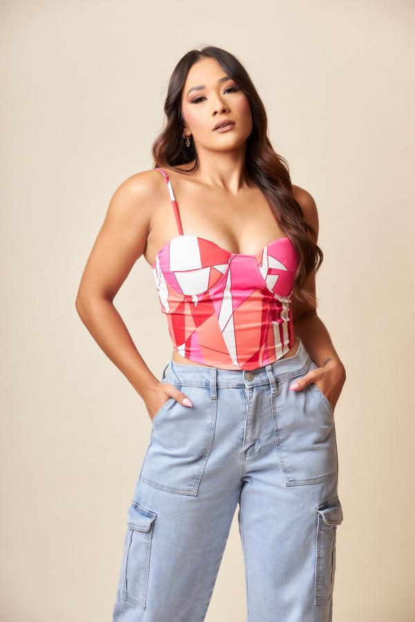 CROP TOP FUCISA LEENA MEDIUM