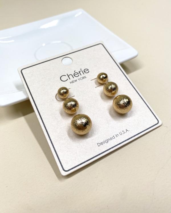 ARETES DORADOS CHERIE