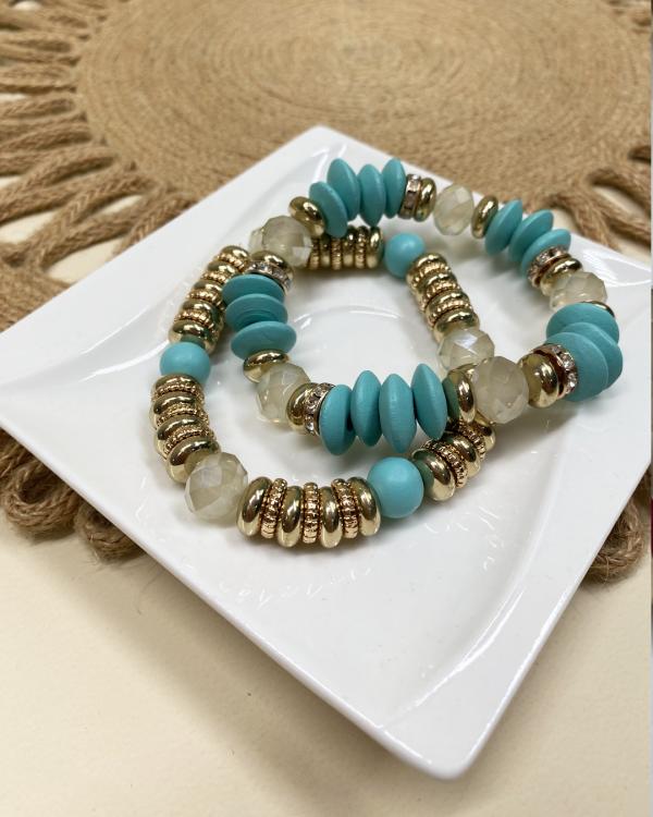 PULSERAS VERDES GARDEN