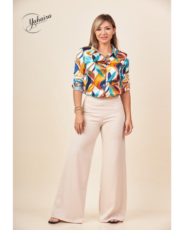 PANTALON BEIGE CRECE MEDIUM