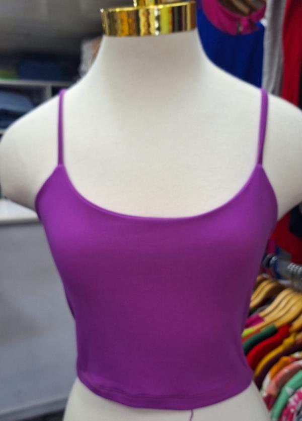 CROP TOP TIRANTES MORADO LARGE