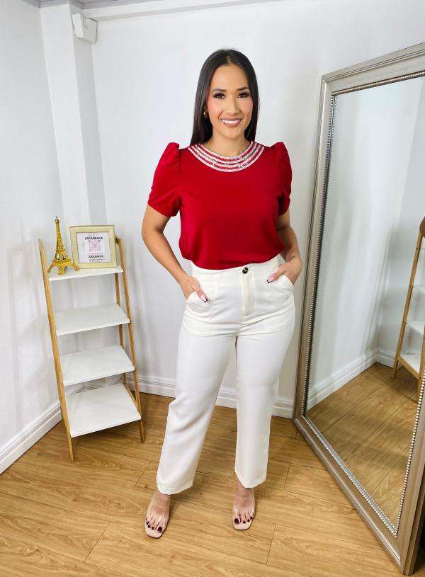 BLUSA ROJA TOGETHER MEDIUM