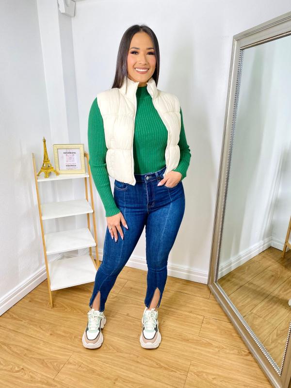 BLUSA VERDE EVER B LARGE