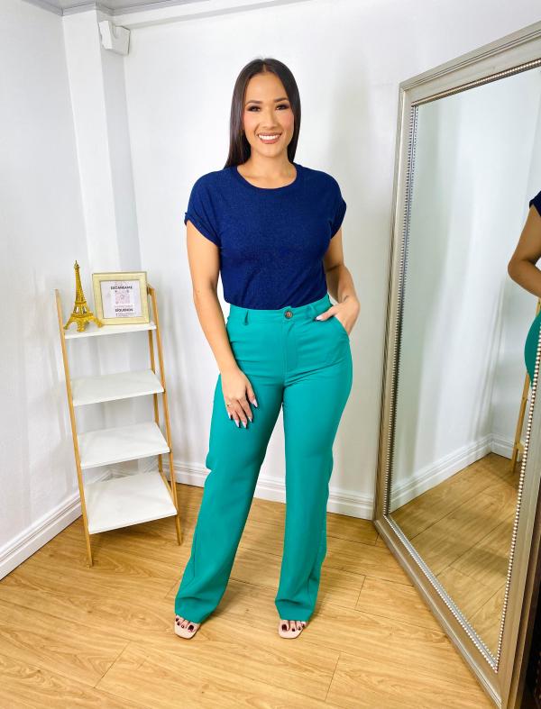 BLUSA AZUL OSCURO TABA MEDIUM